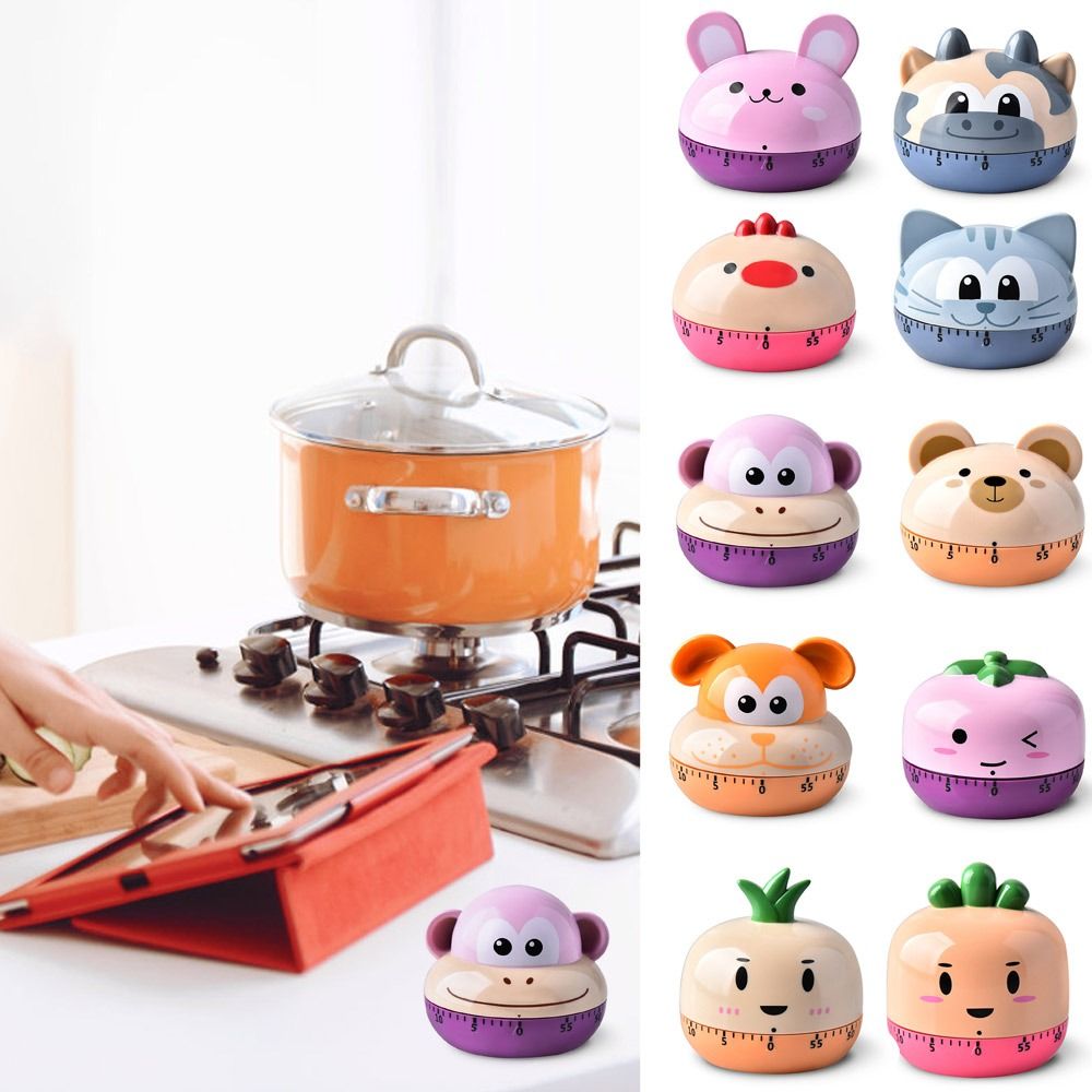 Kitchen Baking Timer - Милый механический таймер с животными, студенческий