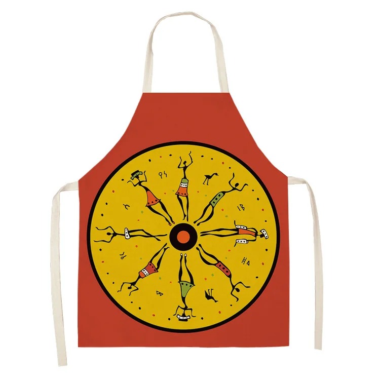 Kitchen Baking Drawing - Фартук из хлопка и льна в