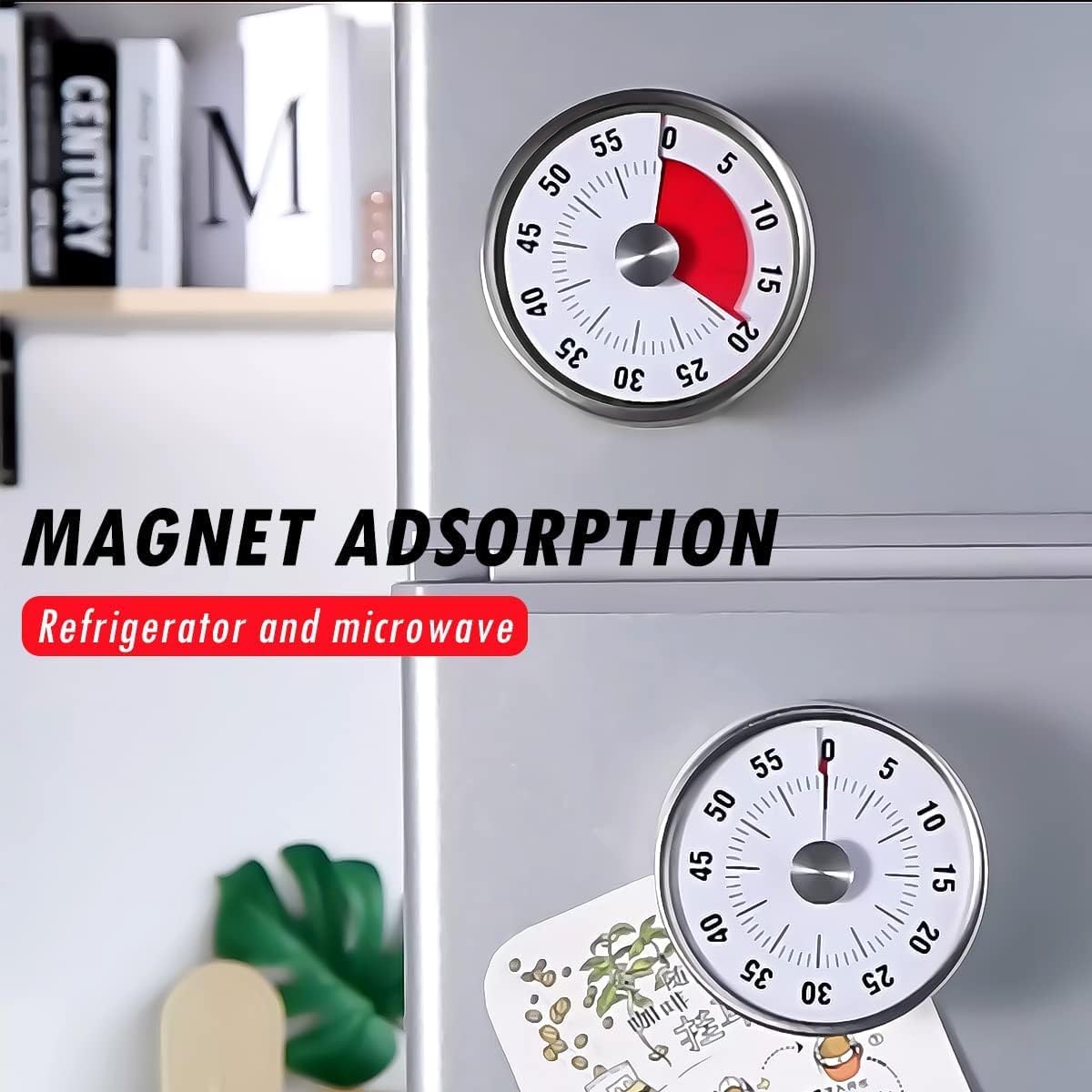 Kitchen Baking Timer - Магнитные механические визуальные таймеры обратного отсчета