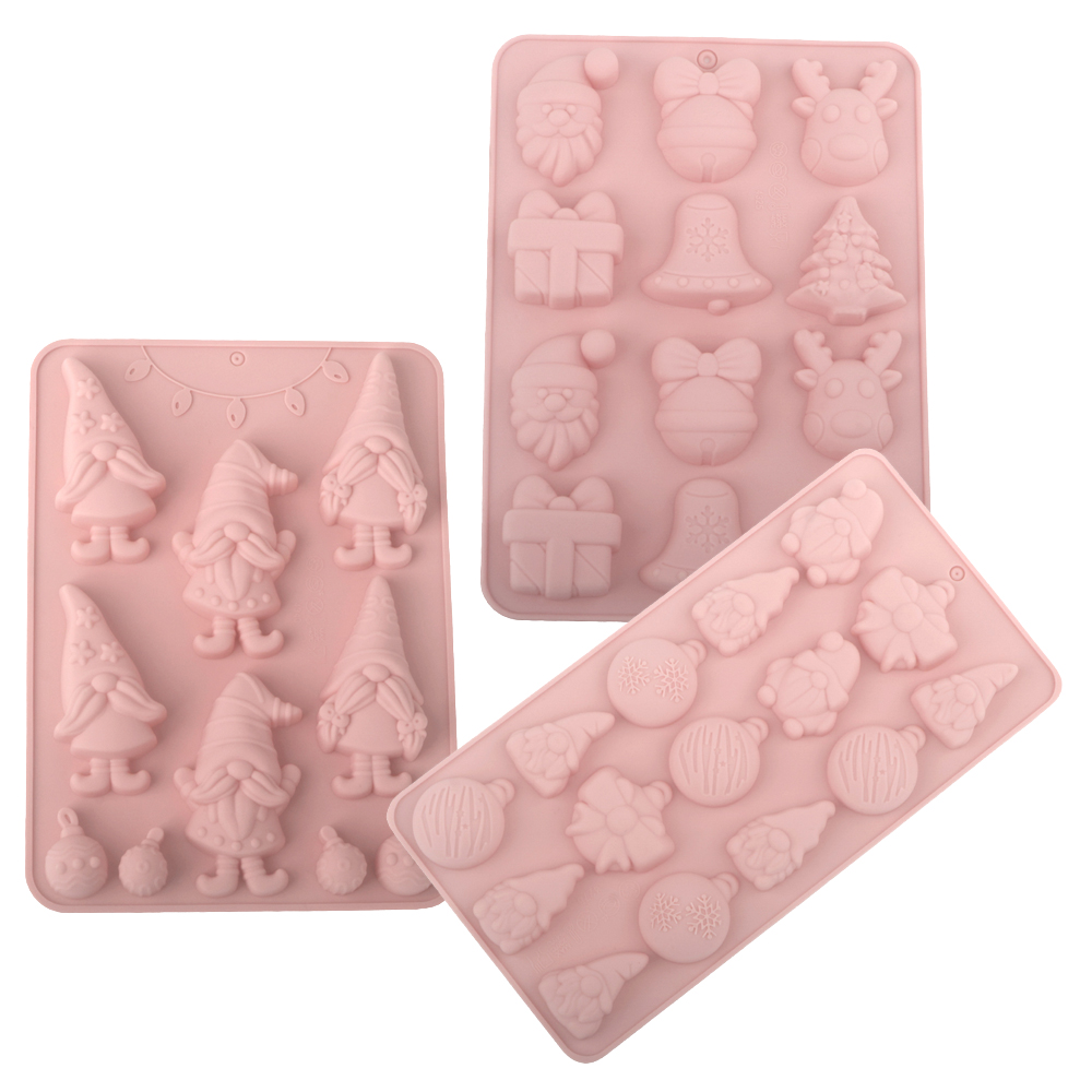 Kitchen Baking Gifts - Рождественский элемент, силиконовая форма для шоколада,