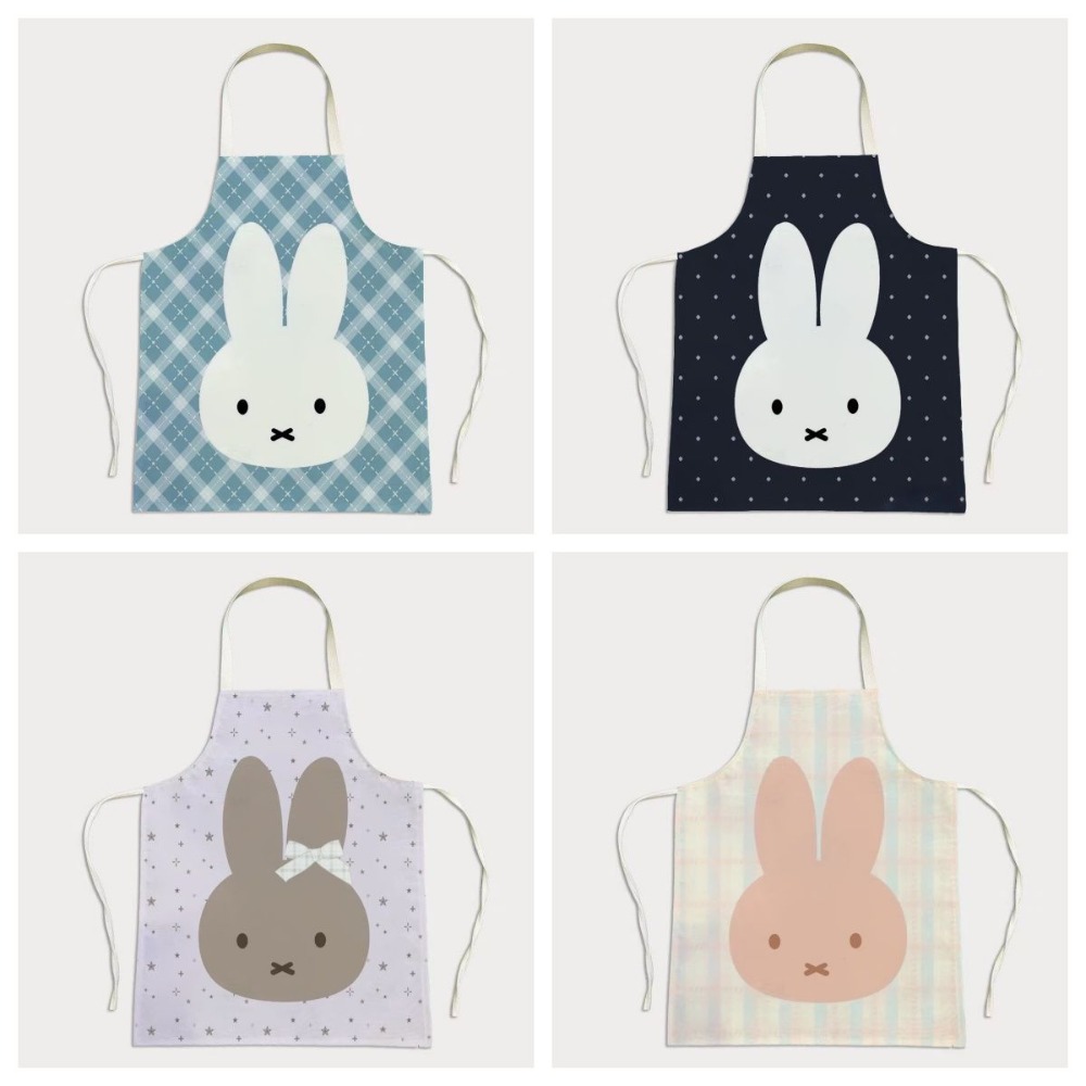 Kitchen Baking Gifts - Водонепроницаемый фартук Miffy Kawaii из ткани