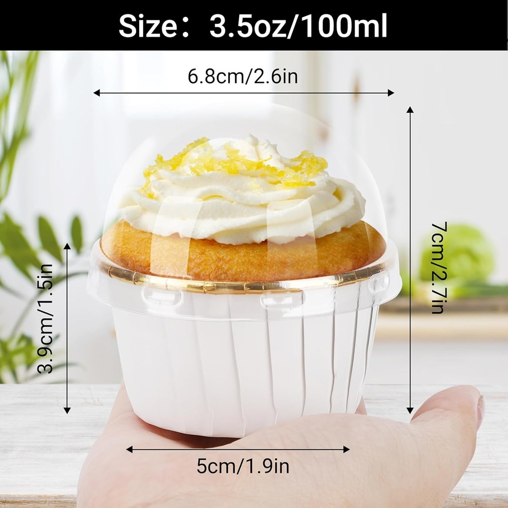 50 шт., бумажные обертки для к – обзор и цена Kitchen Baking Cake