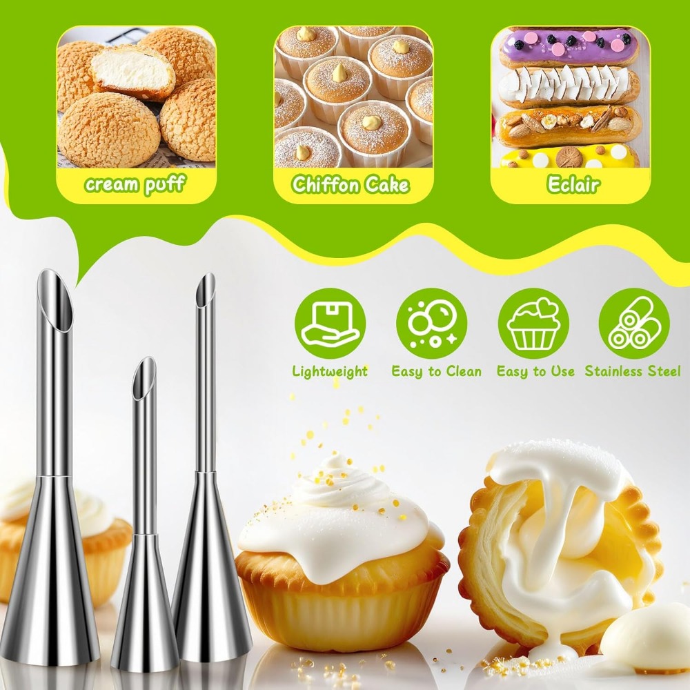 Набор насадок для кремовых кон – обзор и цена Decorating Tip Set