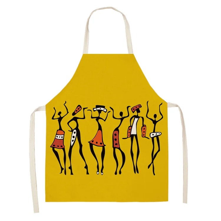 Фартук из хлопка и льна в стил – обзор и цена Kitchen Baking Drawing