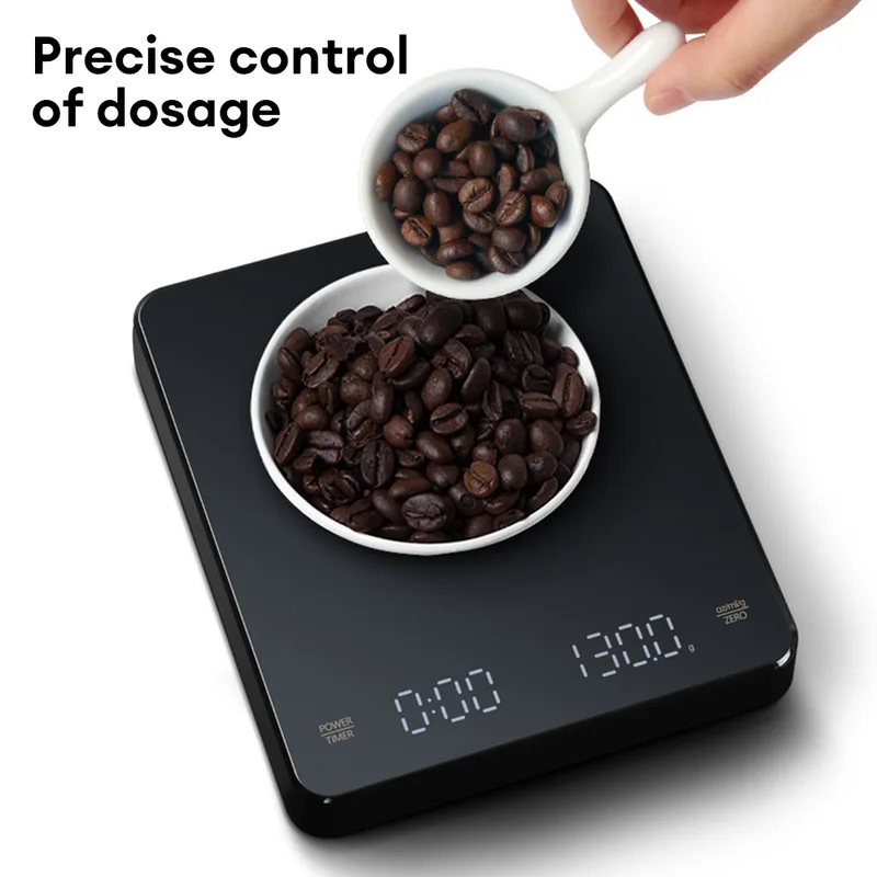 Цифровые весы для кофе с тайме – обзор и цена Kitchen Scale Precise