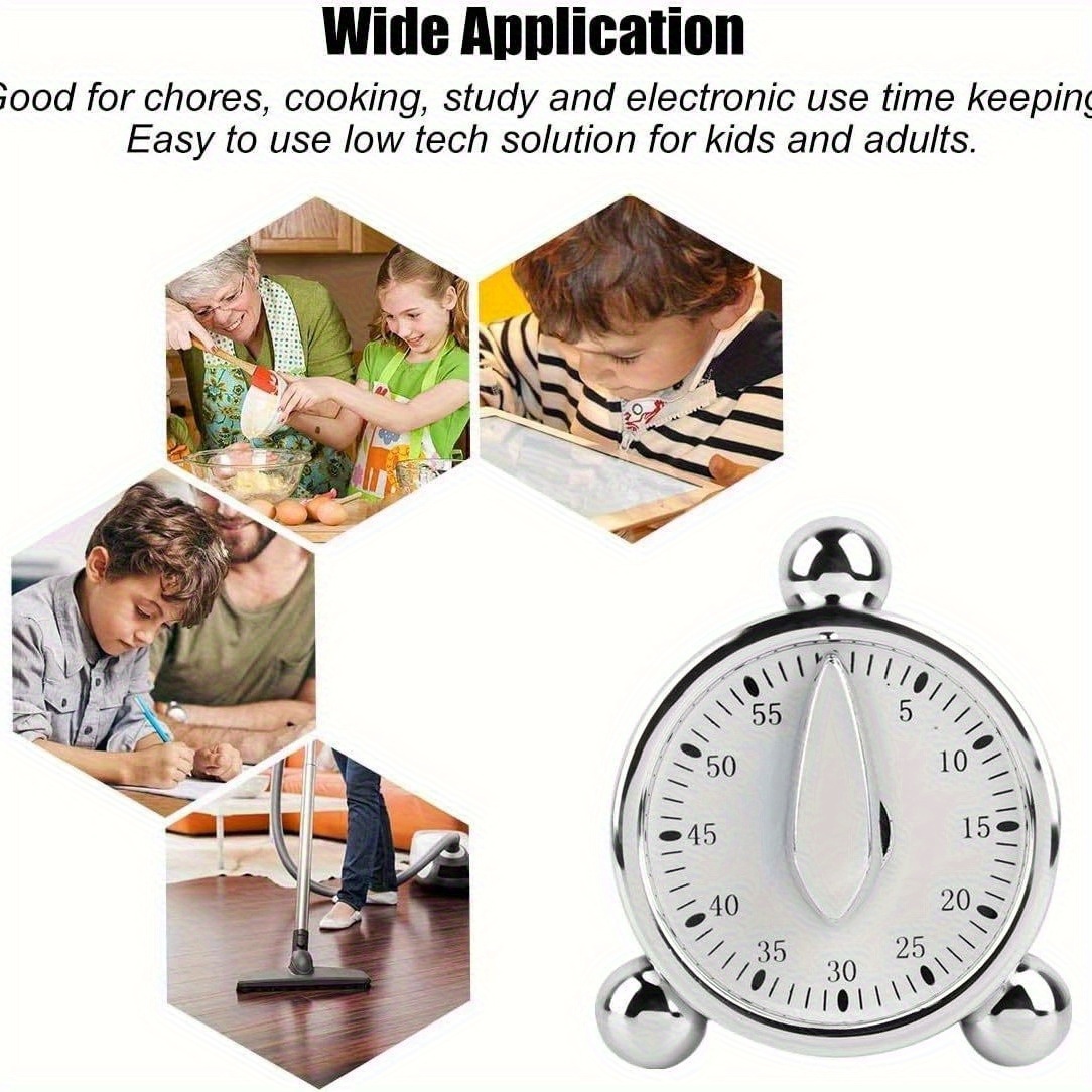 Видимый механический таймер, 6 – обзор и цена Kitchen Baking Timer