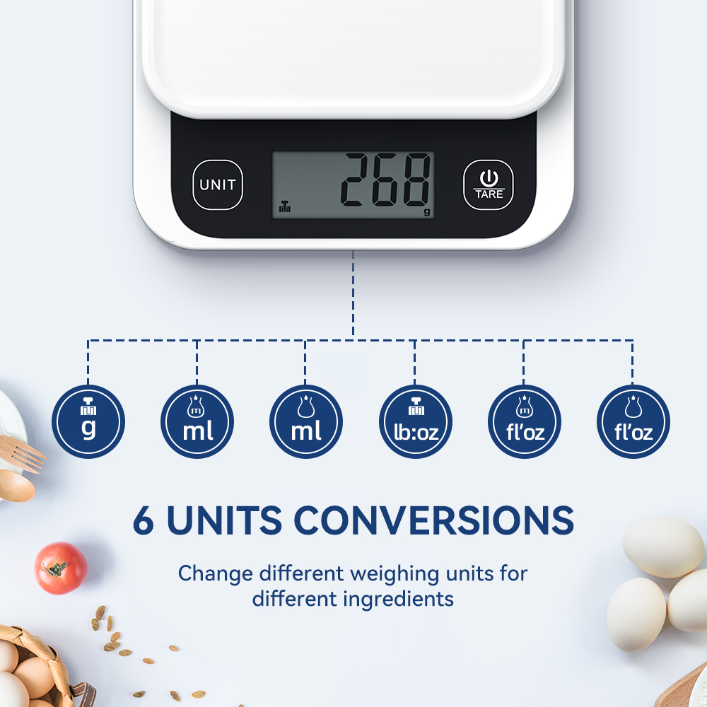 5 кг/0,1 г/1 г умные кухонные  – обзор и цена Kitchen Scale Precise